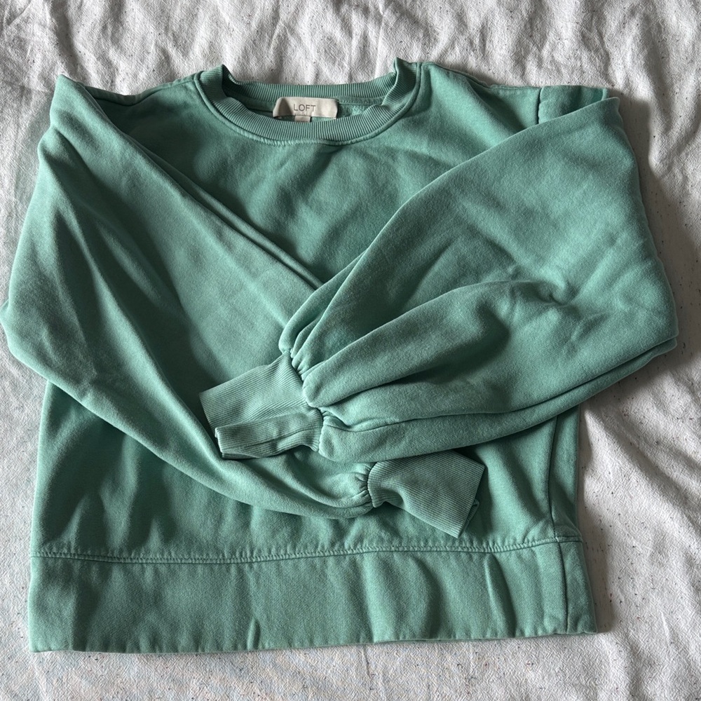 Mint Green Crewneck Sweatshirt - XS